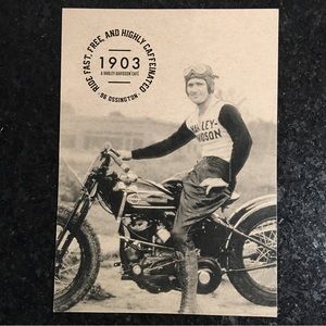 HARLEY-DAVIDSON 1903 CAFE TORONTO 2016 POST CARD